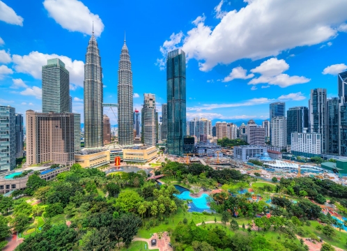 公共交通で巡る半日街歩きツアー_チャイナタウン散策&KLCCツインタワー噴水ショー